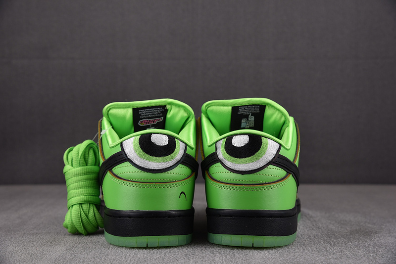 The Powerpuff Girls x Nike SB Dunk Low “Buttercup” FZ8319-300