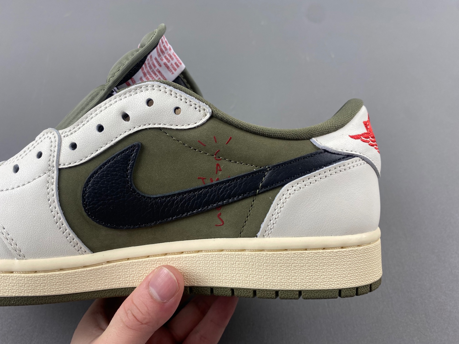 Travis Scott x Air Jordan 1 Low OG Medium Olive DM7866-200