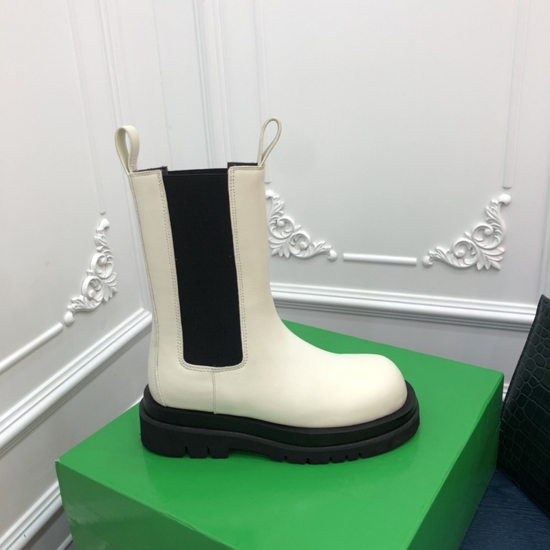 Bottega Veneta Tire Leather Ankle boots