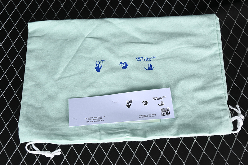 OFF-WHITE Out Of Office leather sneakers