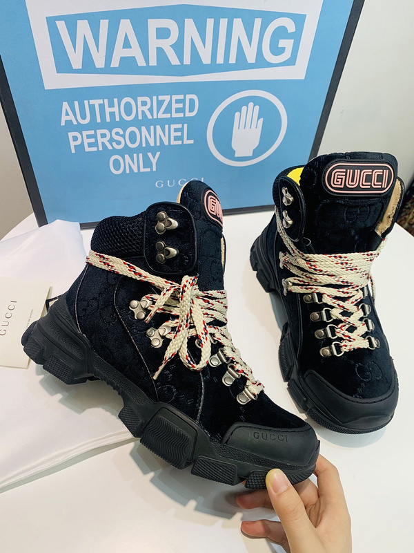 Gucci Journey Flashtrek Jewel Crystal Low Boot