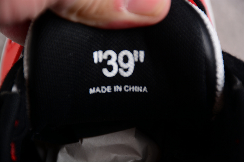 OFF-WHITE Out Of Office leather sneakers