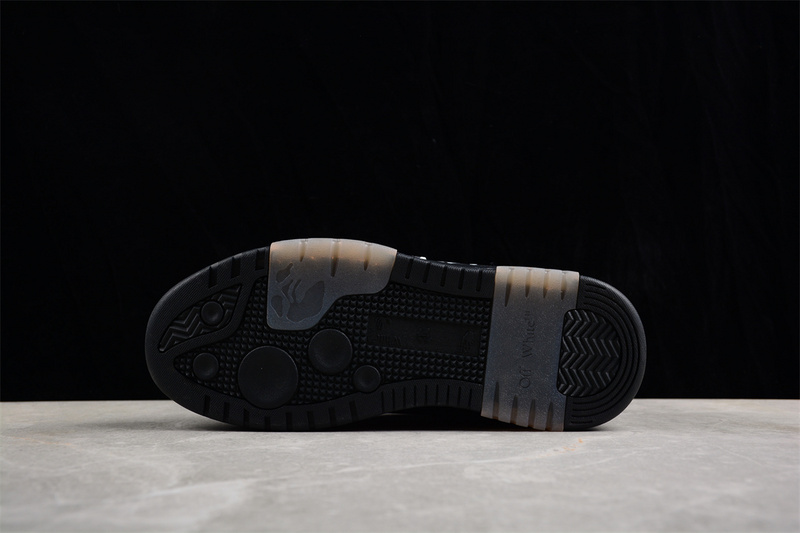 OFF-WHITE Out Of Office leather sneakers