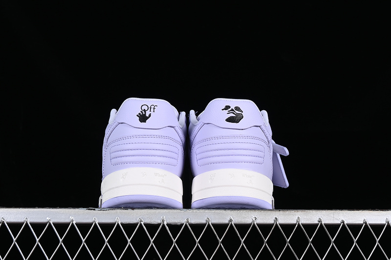 OFF-WHITE Out Of Office leather sneakers