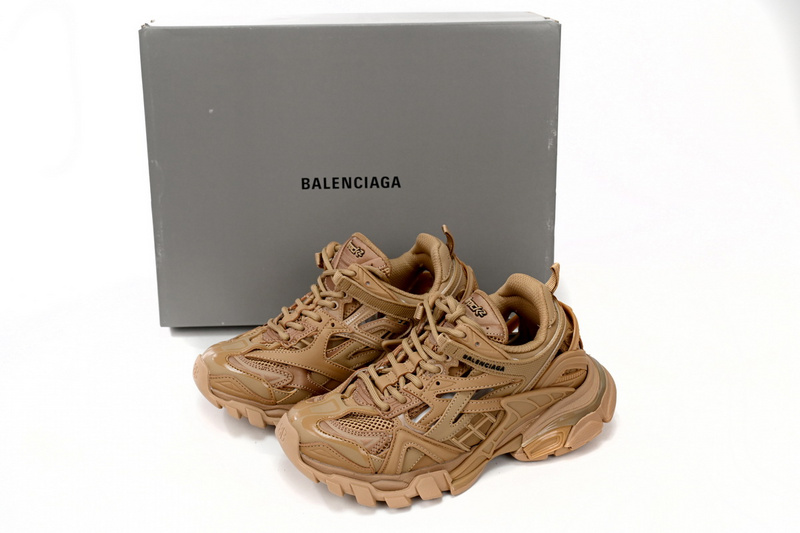 Balenciaga Track 2 Sneaker Military Brown  568615 W3AG1 2706
