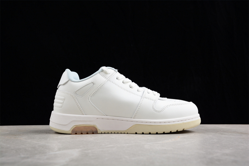 OFF-WHITE Out Of Office leather sneakers
