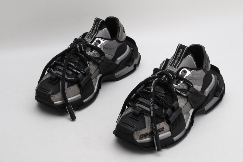 Mixed-material Space sneakers