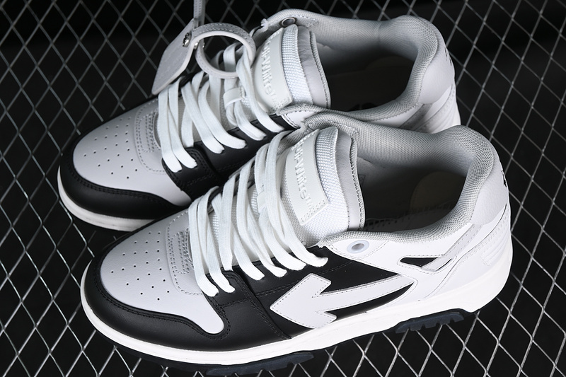 OFF-WHITE Out Of Office leather sneakers