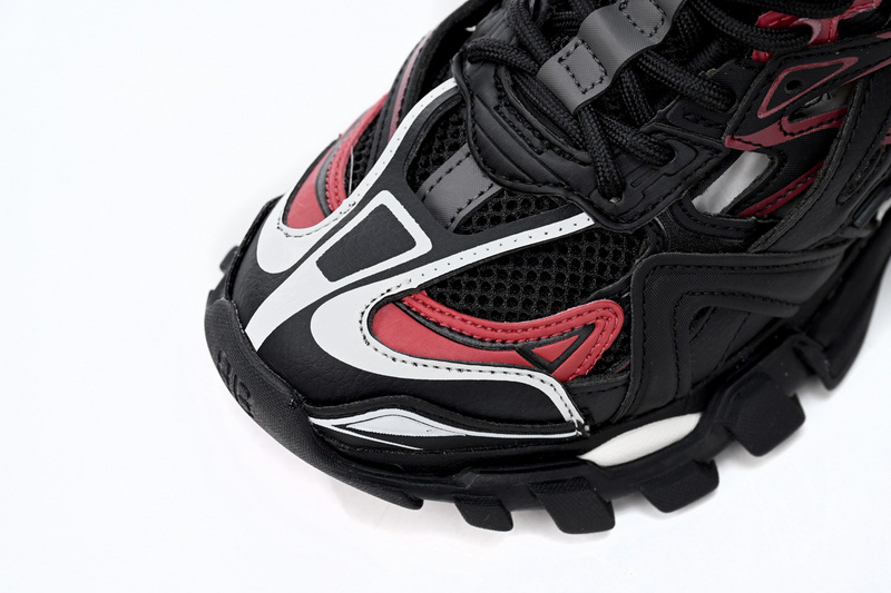 Balenciaga Track 2 Sneaker Military Black White Red 568614 W2GN3 6000