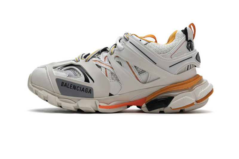 Balenciaga Tess S.White Orange LED 542436 W1GB7 9059