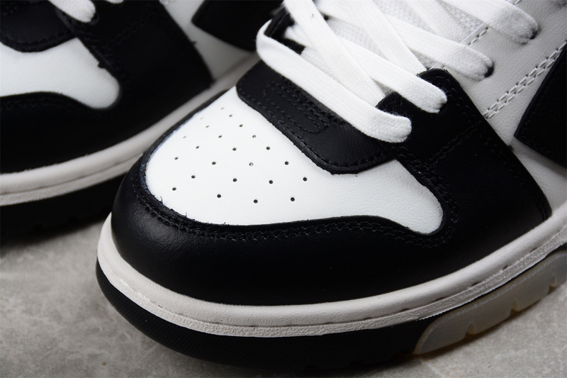 OFF-WHITE Out Of Office leather sneakers