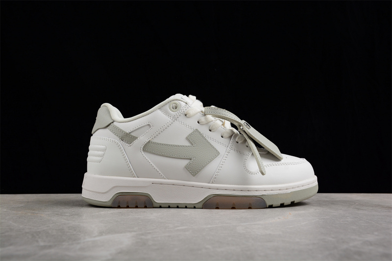 OFF-WHITE Out Of Office leather sneakers
