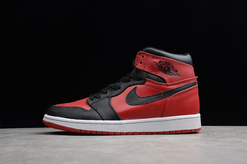 Air JorAir Jordan 1 Mid Gym Red Black 554724-610
