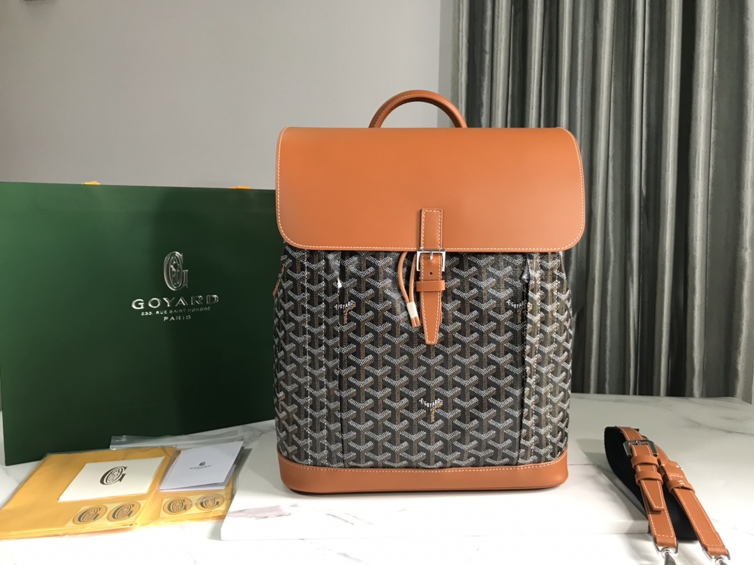 Goyard Calfskin Alpin MM Backpack