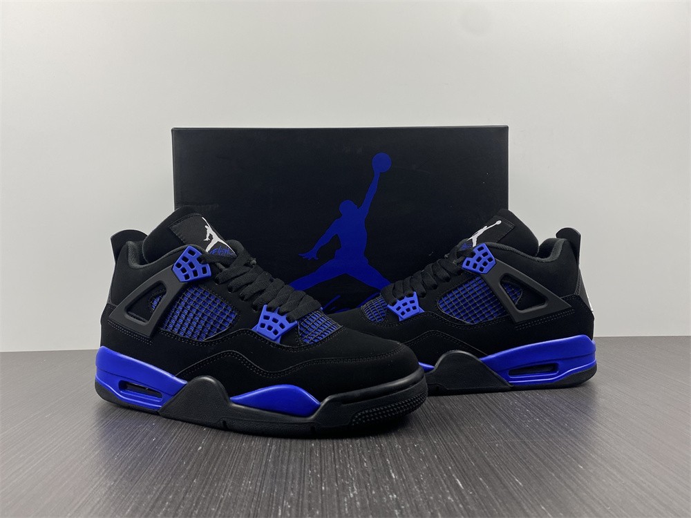 Air Jordan 4 Retro Black Game Royal CT8527-018