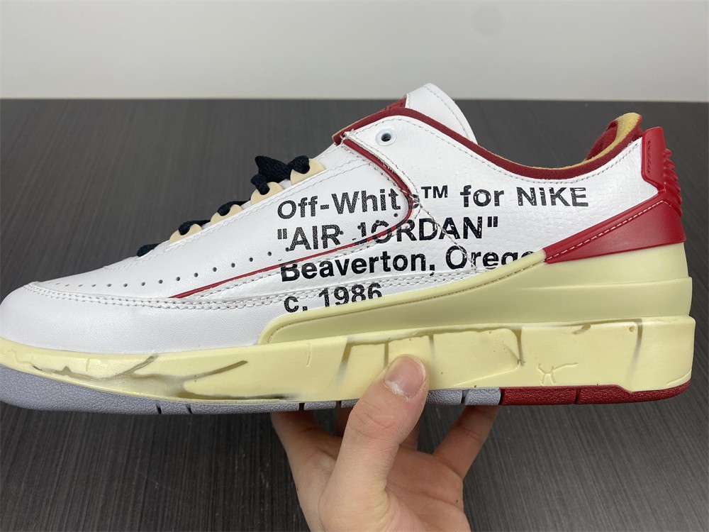 Off White x Air Jordan 2 Retro Low SP DJ4375-106