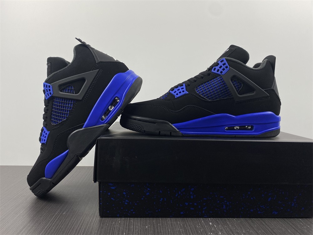Air Jordan 4 Retro Black Game Royal CT8527-018