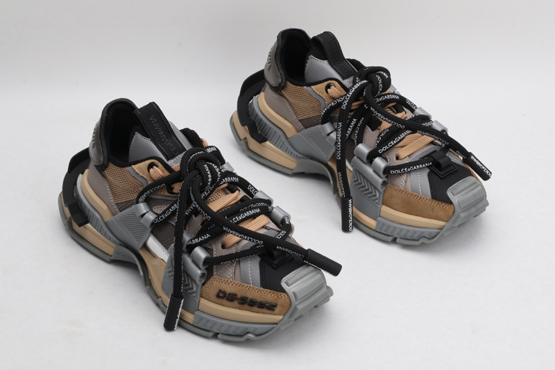 Mixed-material Space sneakers