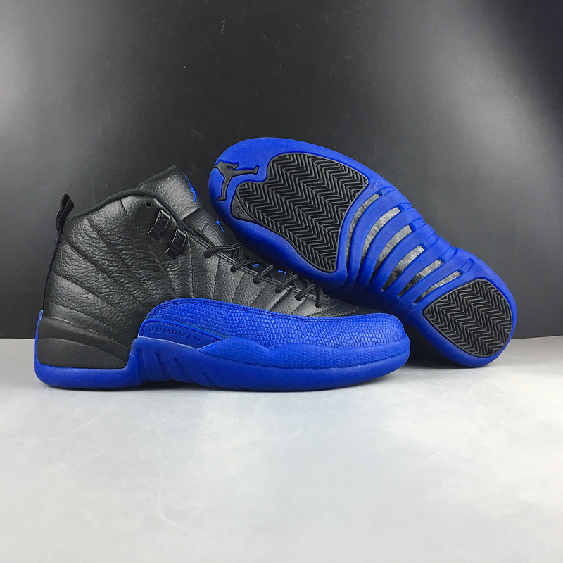Air Jordan 12 Black Game Royal 130690-014