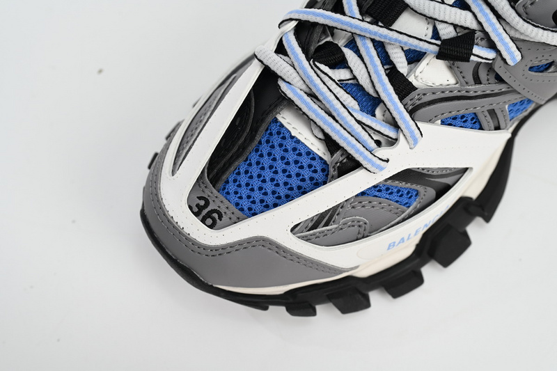 Balenciaga Tess S.Black Black Grey White Blu 542436 W3SR6 2501