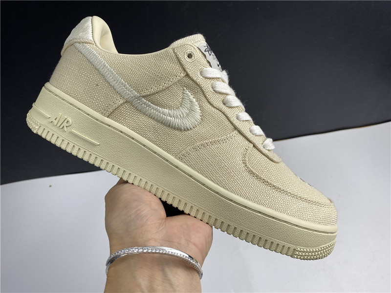 Stussy Nike Air Force 1 Fossil CZ9084-200