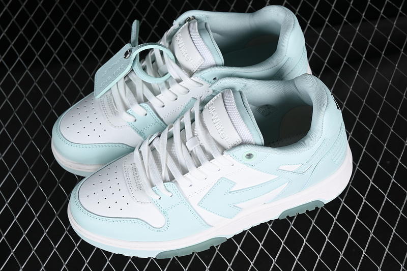 OFF-WHITE Out Of Office leather sneakers