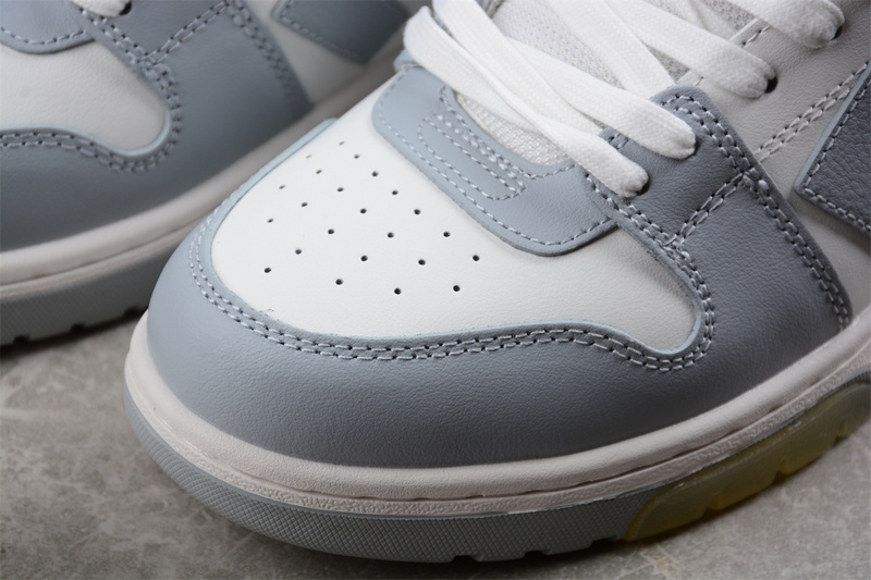 OFF-WHITE Out Of Office leather sneakers