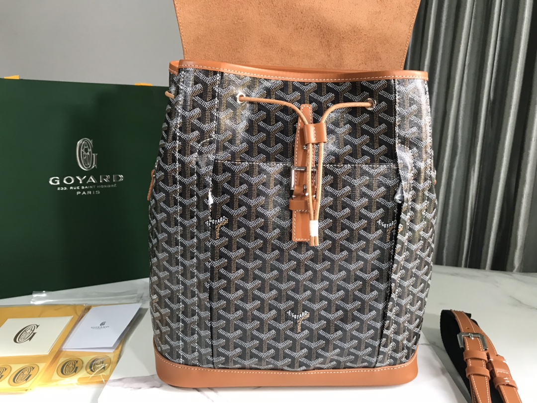 Goyard Calfskin Alpin MM Backpack