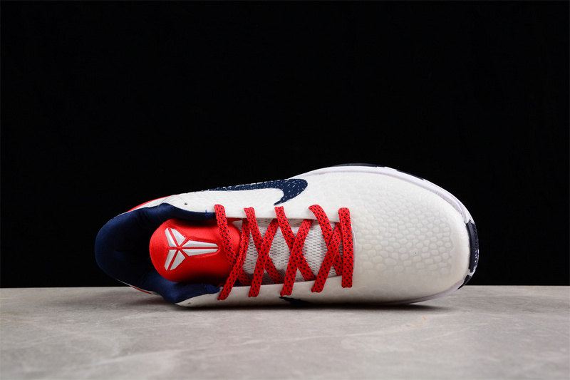 Nike Kobe 6 Protro "Team USA" PE Home White CW2190-146