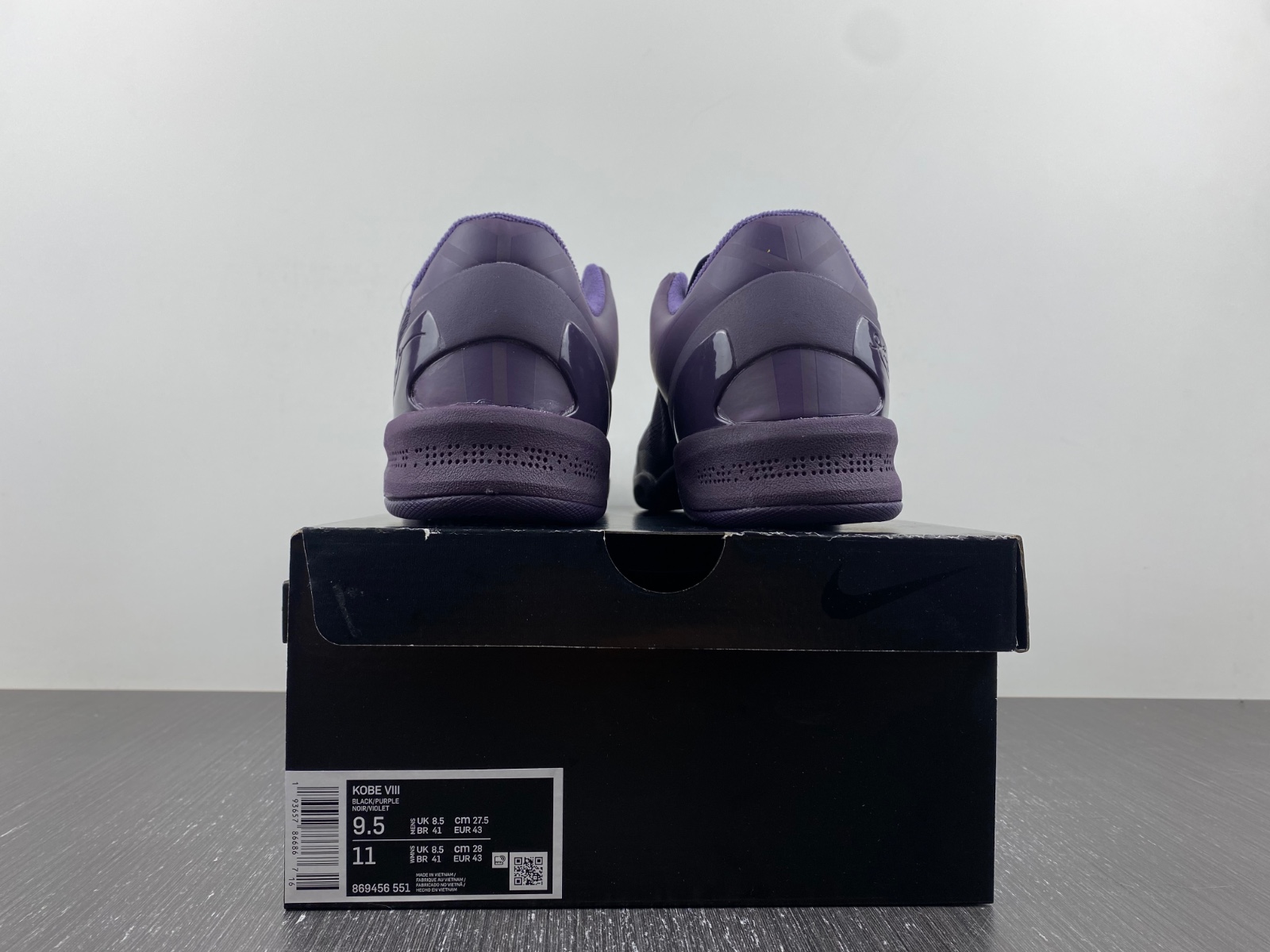 Nike Kobe 8 FTB Dark Raisin/Dark Raisin 869456-551