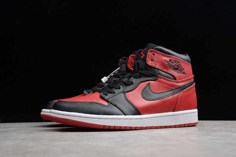 Air JorAir Jordan 1 Mid Gym Red Black 554724-610