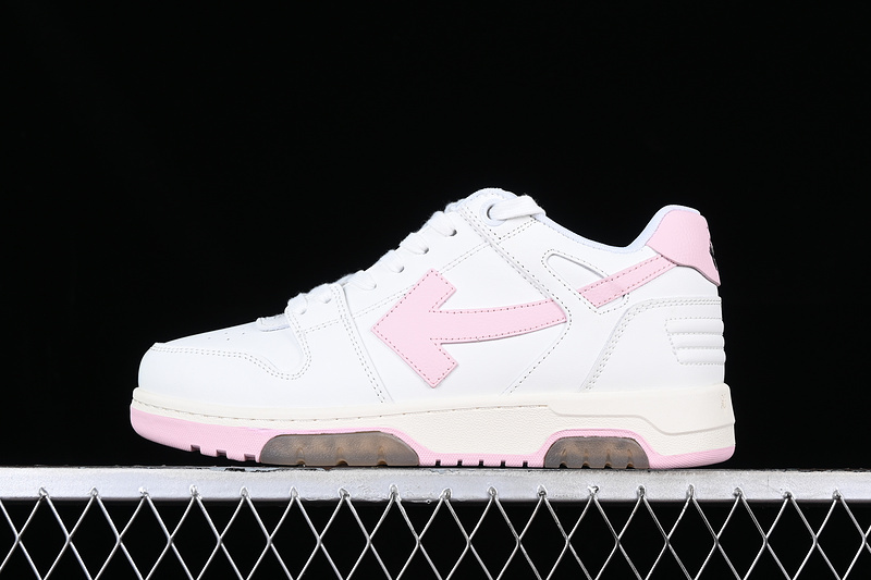 OFF-WHITE Out Of Office leather sneakers