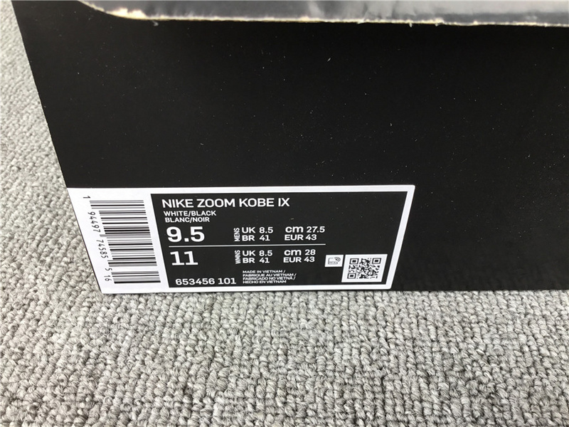 Nike Kobe 9 Elite Low XDR 