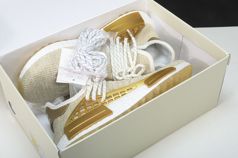 Pharrell x NMD Human Race China Pack Happy (Gold) F99762