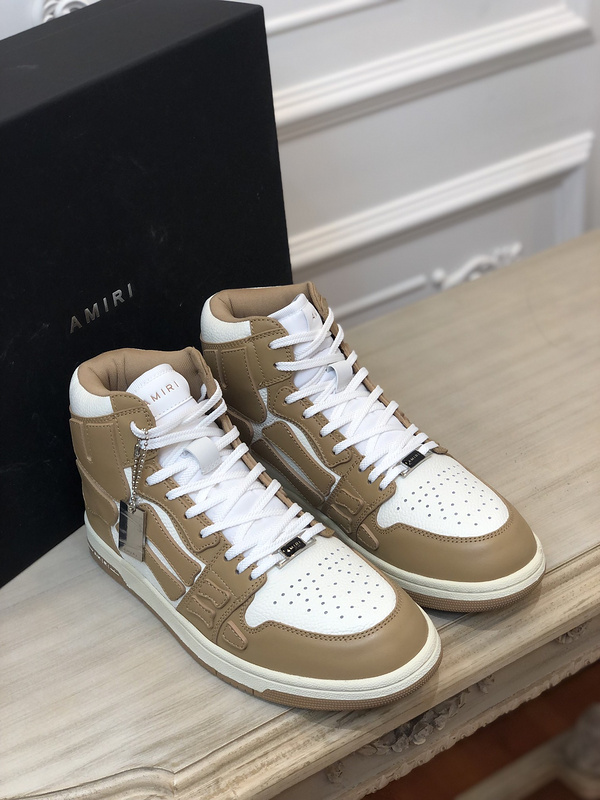AMIRI* Skel Leather Sneakers