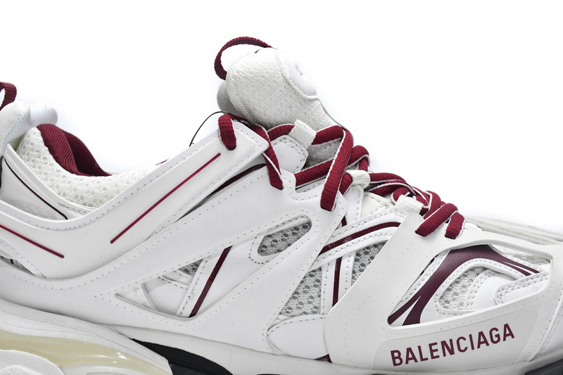 Balenciaga Tess S. White Claret Red 542436 W1JH 1915