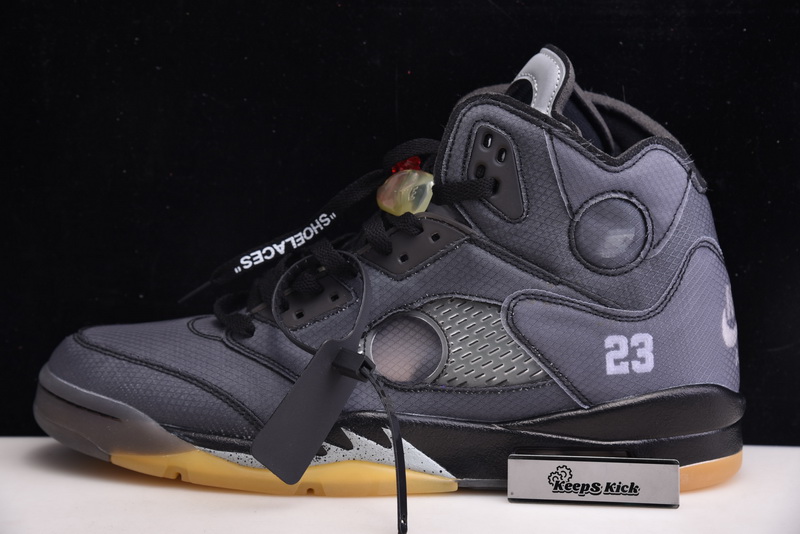 Off White x Air Jordan 5 Retro SP 'Muslin' CT8480-001
