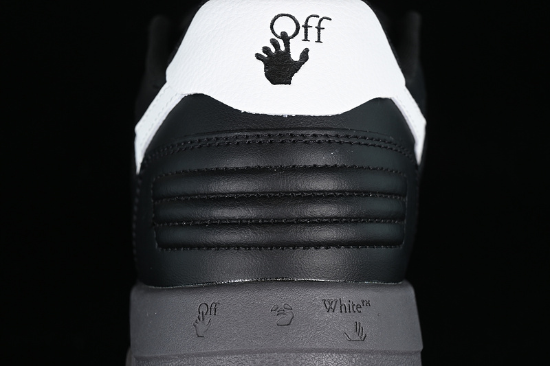 OFF-WHITE Out Of Office leather sneakers