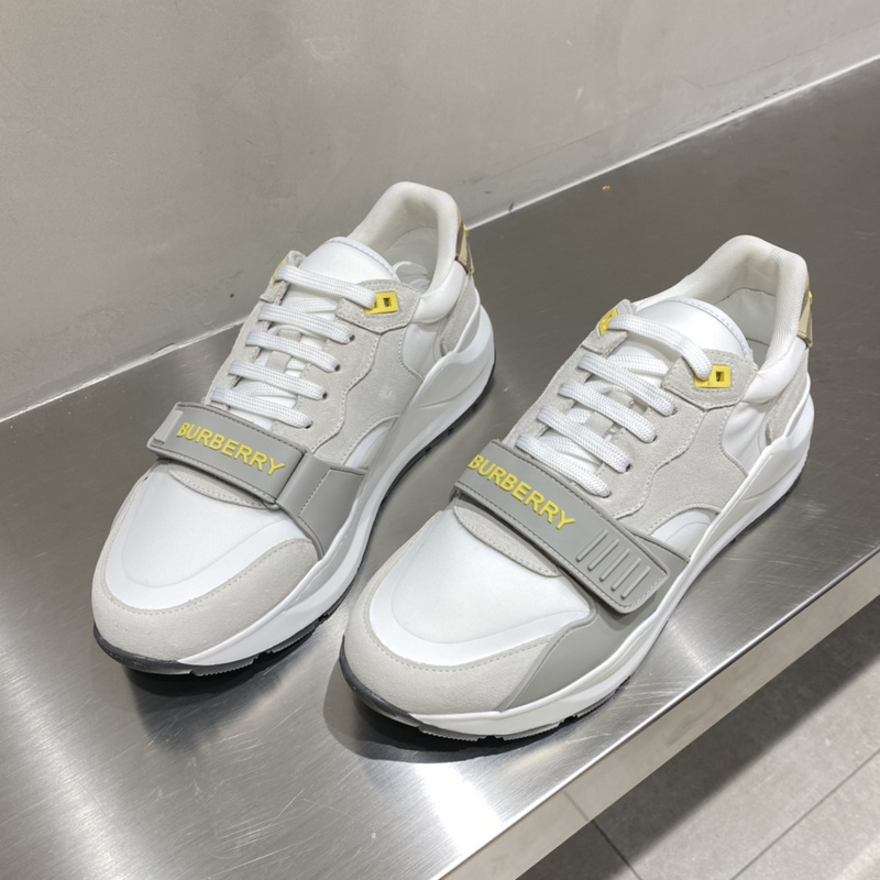 Burberry Vintage Check, Leather and Mesh Sneakers