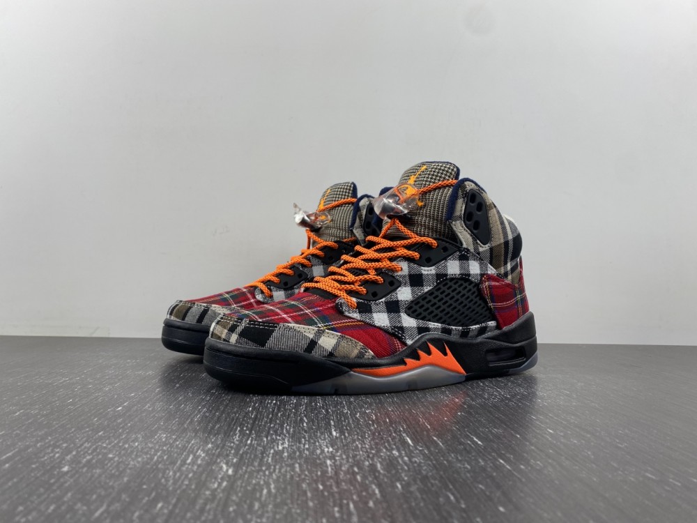 AIR JORDAN 5 RETRO GS 'PLAID' FD4814-008