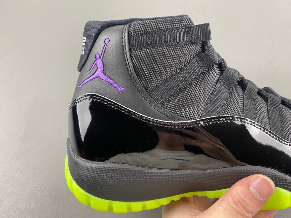 Air Jordan 11 Black Barely Volt CT8012-003