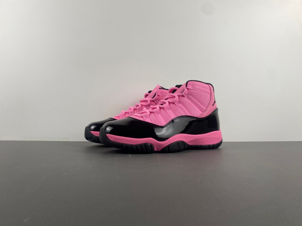 Air Jordan 11 Black and pink men's sneakers -CT8012-500