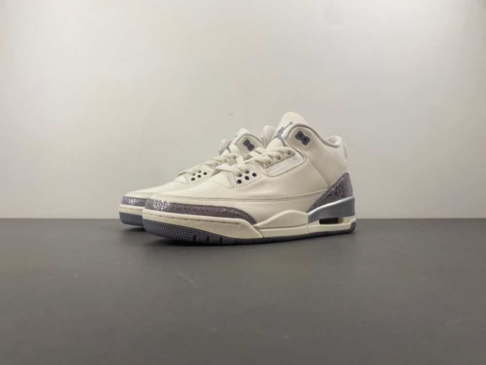 Air Jordan 3 “Sail/Metallic Silver”