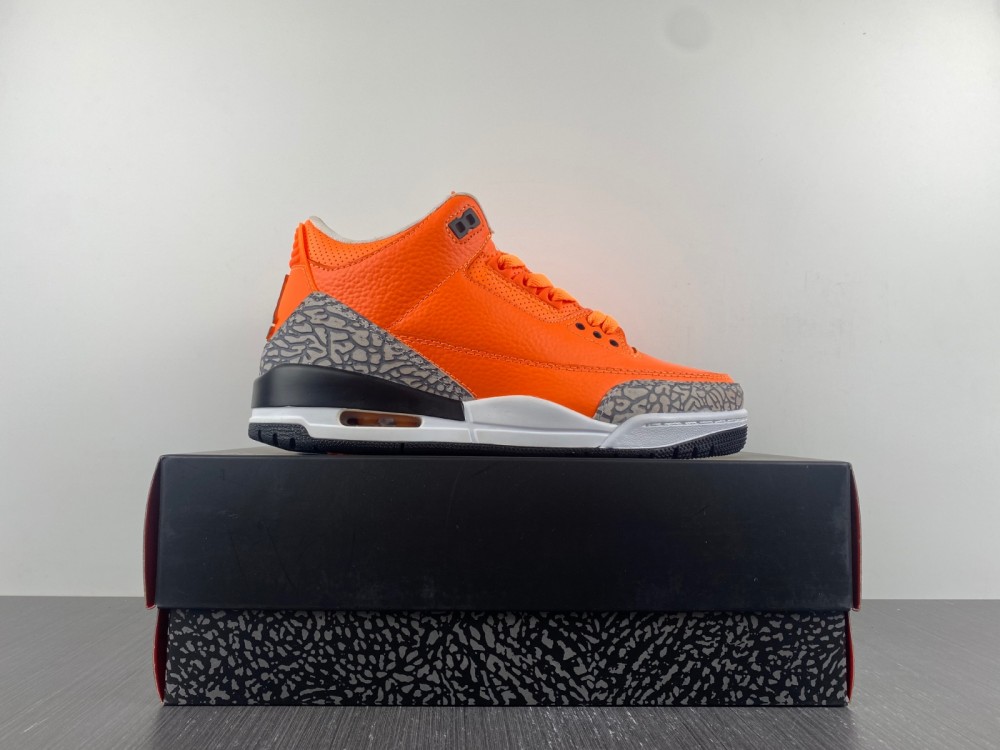 Air Jordan 3 Retro "Orange" AJ3 CT8532-801