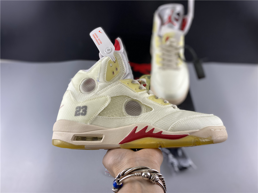Air​ Jordan 5 x​off white AJ5 ow 3M CT8480-0020