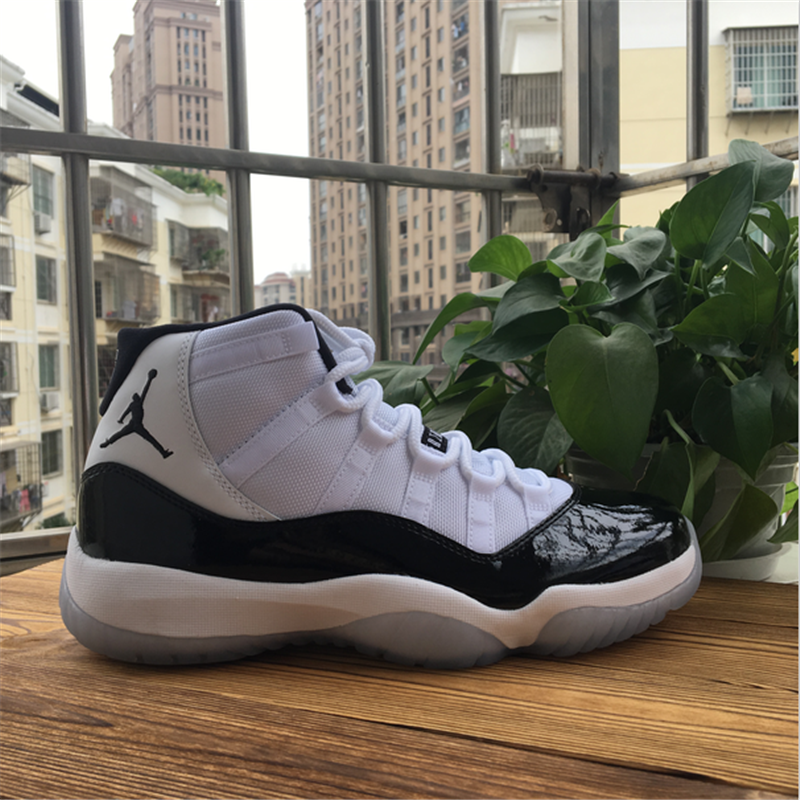Nike Air Jordan 11 Retro White Black Cool 378037-100