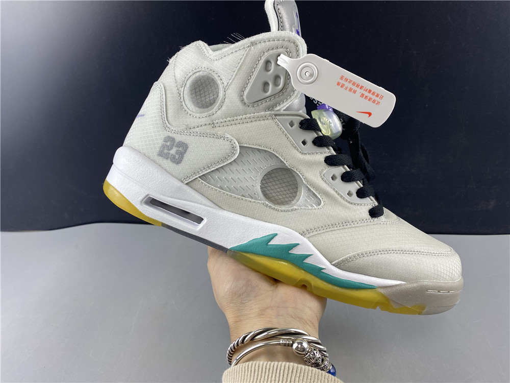 Air​ Jordan 5 x​off white AJ5 ow 3M CT8480-105