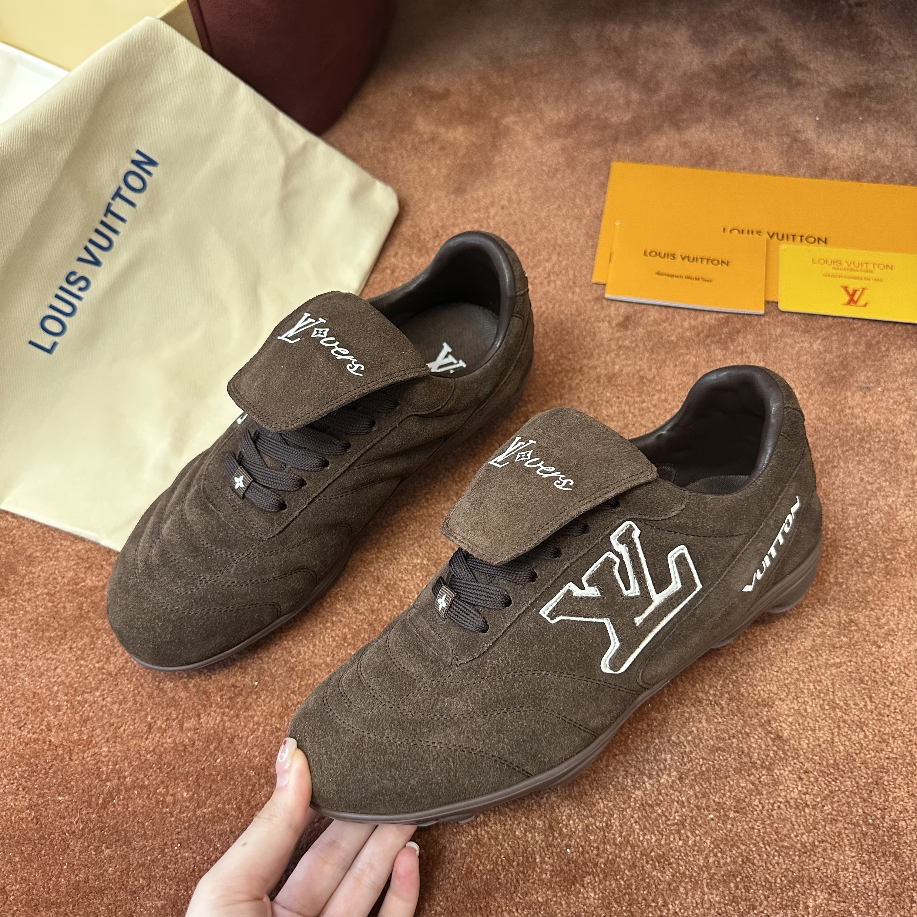 LV Footprint Soccer Sneaker