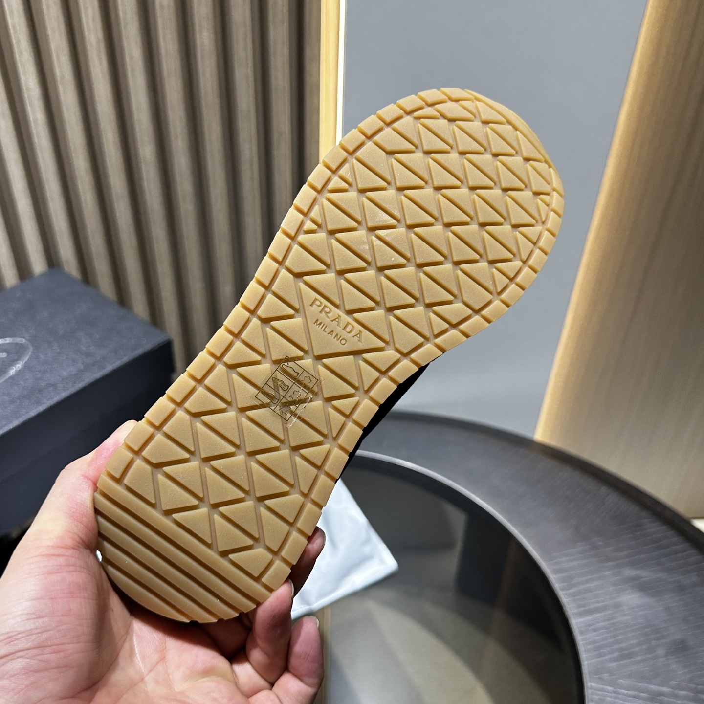 Prada Leather Sneakers