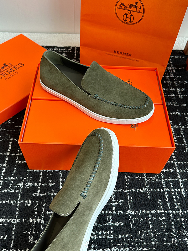 Hermes Moccasin Loafers